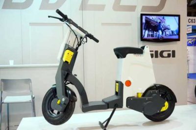 Govecs GIGI, el scooter eléctrico plegable