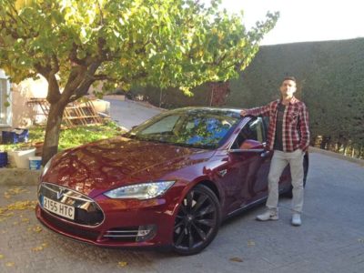 De Madrid a Barcelona en un Tesla Model S