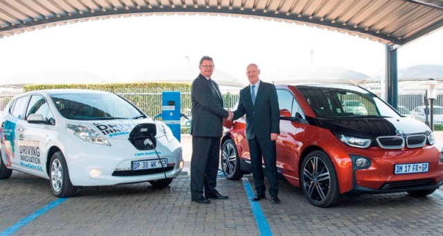 Nissan-and-BMW-electric-vehicle-charging-infrastructure-South-Africa