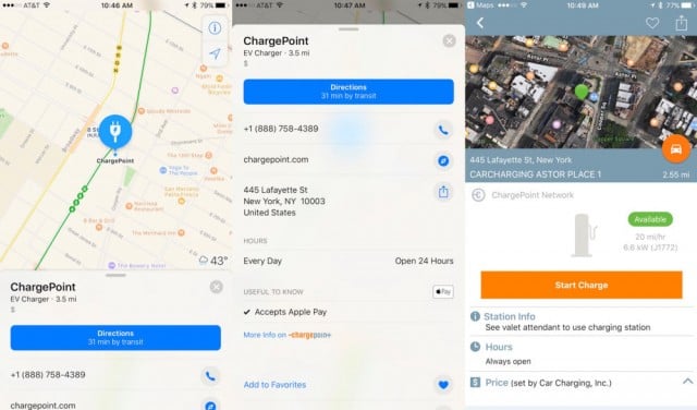 chargepoint-apple-maps