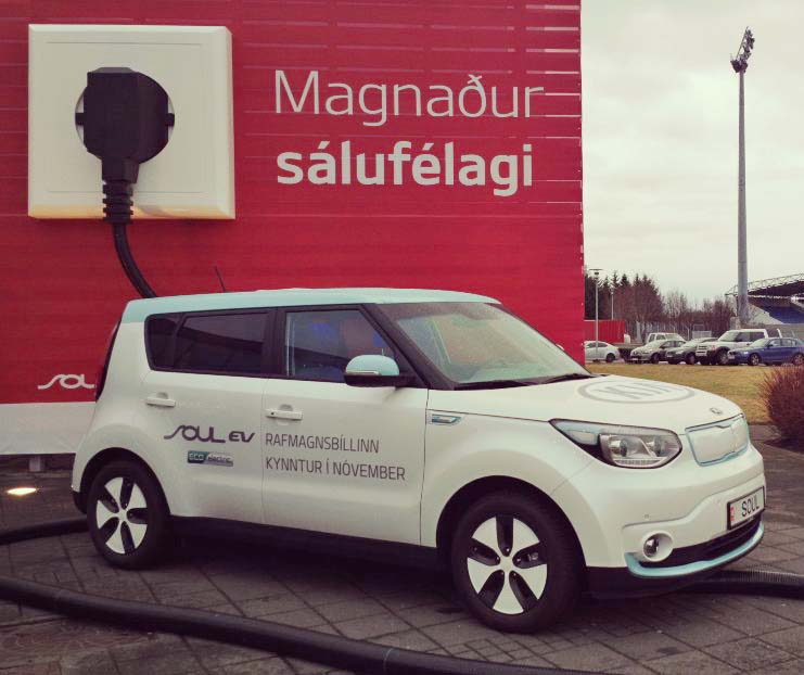 coches eléctricos islandia