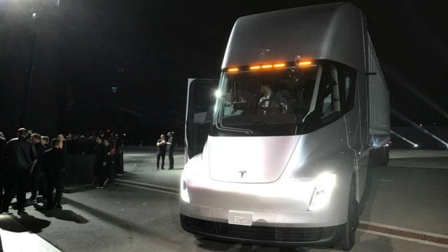 Tesla camión Semi