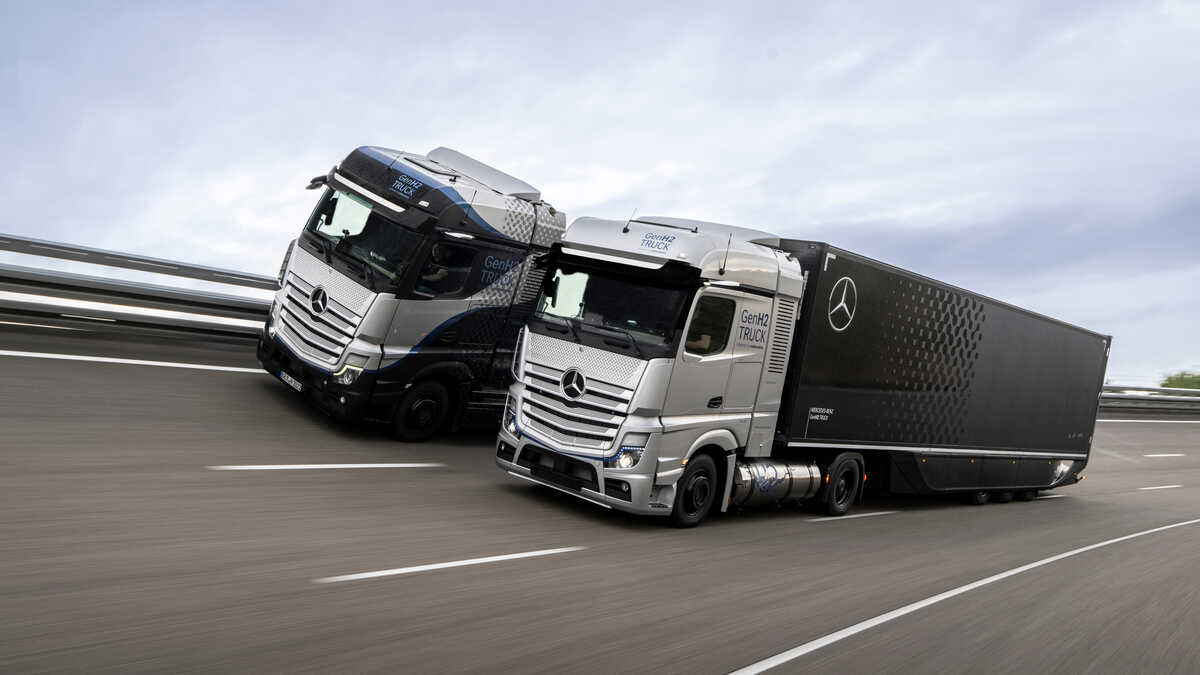 Daimler Truck está probando tanques de hidrógeno líquido para camiones de pila de combustible