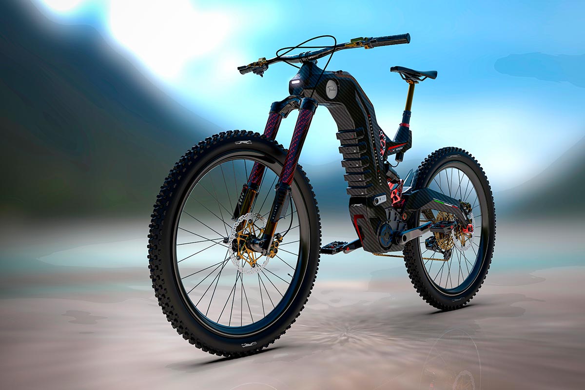 Concentración lantano Jirafa Moto Parilla Tricolore, una futurista Mountain Bike eléctrica repleta de  tecnología | forococheselectricos