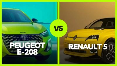 Renault 5 E-Tech vs. Peugeot e-208: ¿cuál es el mejor coche eléctrico?